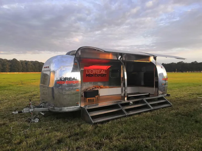 Bild: Tom's Vintage Trailers GmbH präsentiert neue Airstream Mobile Stage