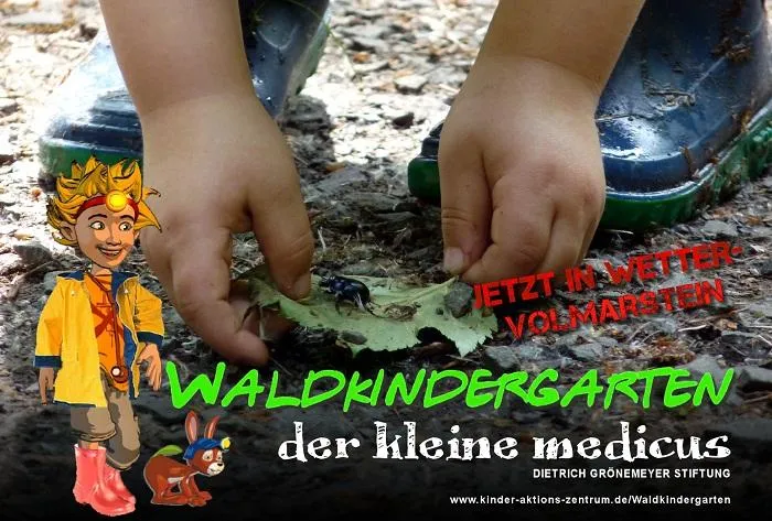 Bild: Waldkindergarten wird zum Gesundheitsförderprojekt der Dietrich Grönemeyer-Stiftung