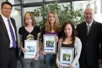 Bild: Auszeichnung der Besten der Werkrealschulen aus Weingarten und Walzbachtal