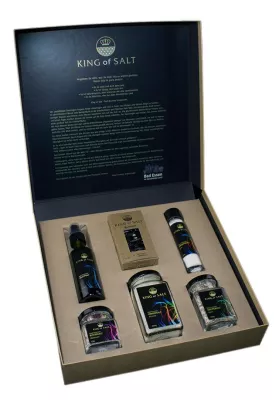 Bild: Geschmackvoll und einzigartig: Die KING of SALT Geschenksets