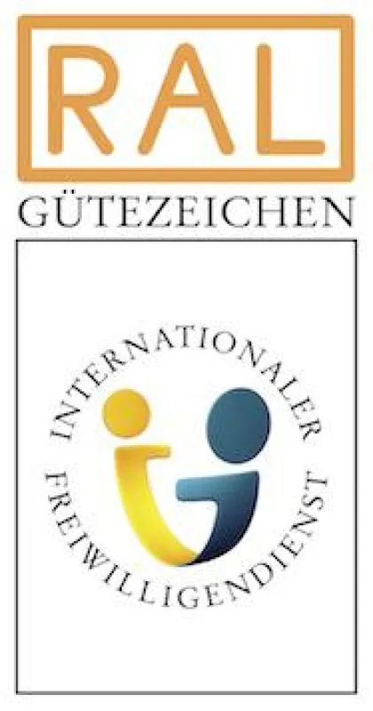 RAL Gütezeichen Internationaler Freiwilligendienst Bildnachweis: RAL