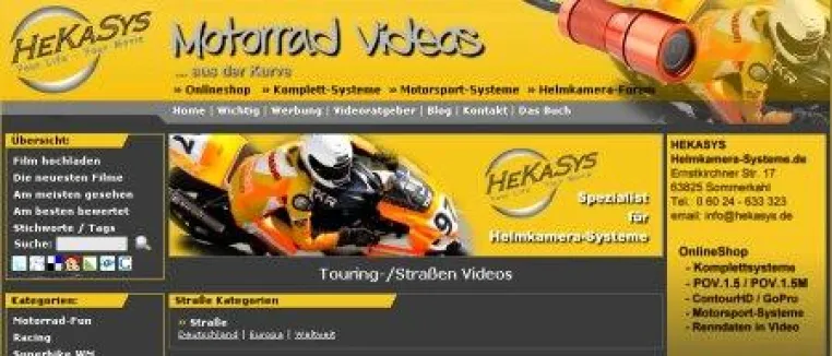 Bild: HeKaSys Helmkamera-Systeme kooperiert mit eVisor TV