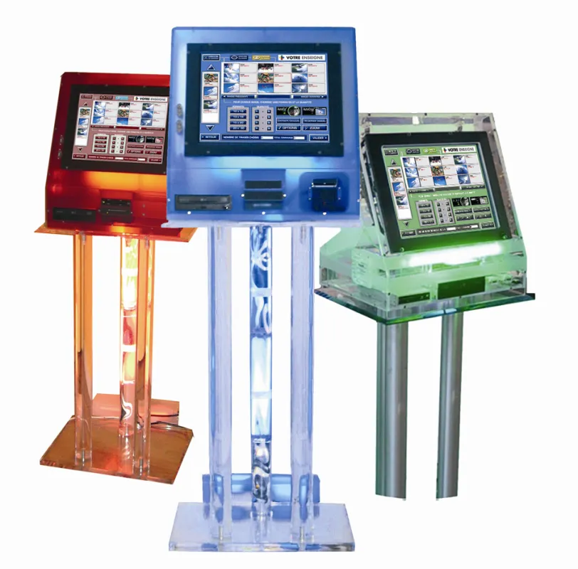 Mit den Multimedia-Terminalsystemen von RPSOFT können Ladengeschäfte digitale Inhalte als Ergänzung zur bestehenden Produktpalette anbieten