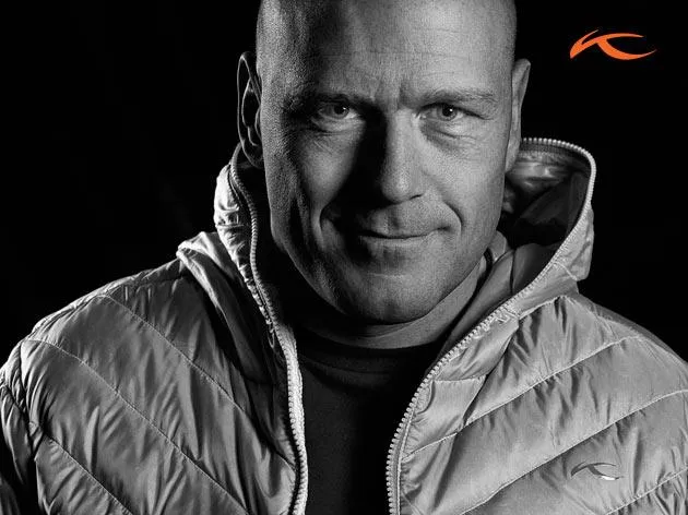 Bild: Didier Cuche - neuer Botschafter der Premium Sportmarke KJUS