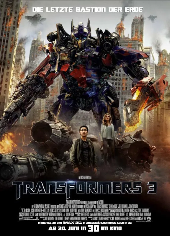 Paramount Pictures Germany: TRANSFORMERS 3