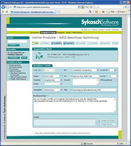 Bild: Mit Experten-Hilfe: Sykosch bringt kostenloses Online-Produkt zur WEG-Beschlusssammlung heraus