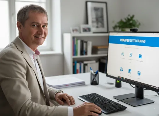 Deutscher Führungstrainer veröffentlicht englische Version seines Online-Führungstrainings Bild: Deutscher Führungstrainer veröffentlicht englische Version seines Online-Führungstrainings