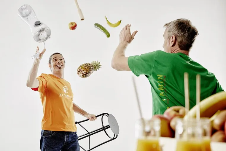 Bild: Vitaminshow: Gesunde Ernährung spielerisch erleben