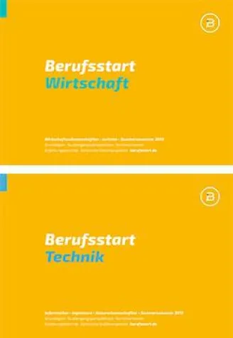 Berufsstart Wirtschaft und Berufsstart Technik erscheinen zum Semesterstart Bild: Berufsstart Wirtschaft und Berufsstart Technik erscheinen zum Semesterstart