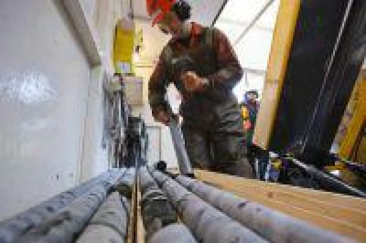 Treasury Metals Bohrkerne