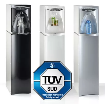 Bild: aQto Wasserspender der Produktlinie BASIC SE erhalten TÜV Zertifikat