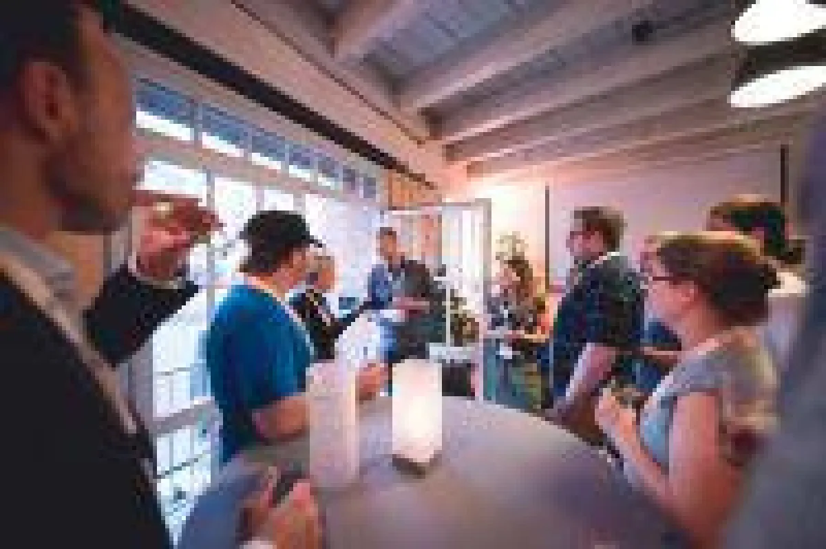 lockere Stimmung und intensiver Austausch zum Thema New Work