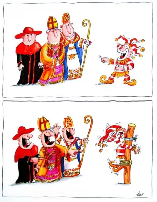 Bild: Kunstpreis Blasphemie "Der freche Mario"