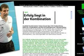 Handball-Bundestrainer Heiner Brand spricht auf in-fuehrung-gehen.de über Motivation, Teamarbeit und die Bedeutung der Führungsspieler Bild: Handball-Bundestrainer Heiner Brand spricht auf in-fuehrung-gehen.de über Motivation, Teamarbeit und die Bedeutung der Führungsspieler