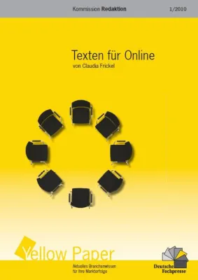 Bild: Yellow Paper der Deutschen Fachpresse zum Thema „Texten für Online“ erschienen