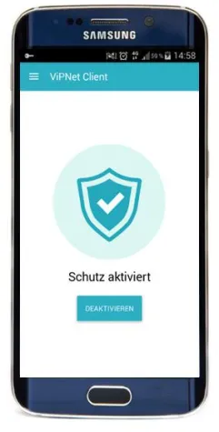 Bild: Mobile Security: Offizielle Version des ViPNet Clients for Android erschienen