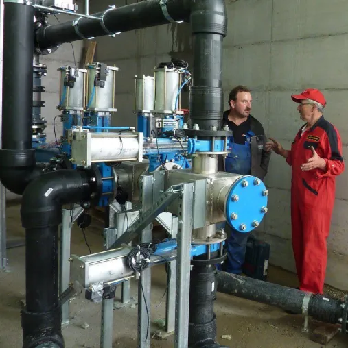 Erweiterung einer Biogasanlage in Küssnacht (CH) durch Meixner Gülletechnik Bild: Erweiterung einer Biogasanlage in Küssnacht (CH) durch Meixner Gülletechnik