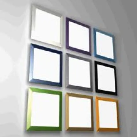 Bild: Energieeinsparung mit "vavé LED-Panels". Purismus in schönster Form: Lichtstarke LED-Panels in edlem Design.