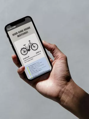 Bild: Favoride E-Bike Finder - Finde dein Perfect Match!