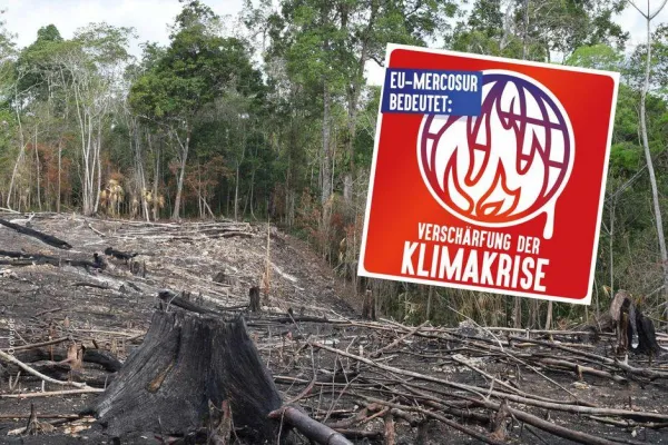 Bild: Zeit zum Umdenken – EU-Mercosur-Abkommen stoppen!