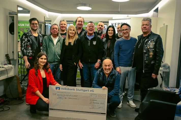 Bild: 7us und die Barber Angels feierten "Send Me An Angel"