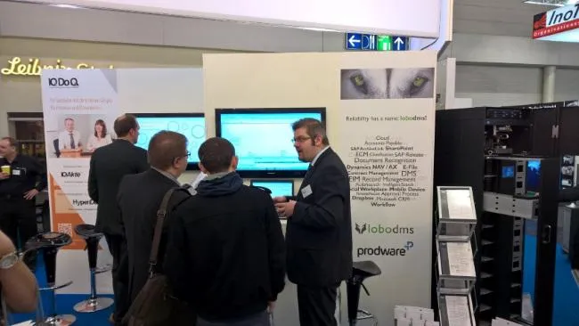 Bild: CeBIT 2015 - ein voller Erfolg für DM Dokumenten Management GmbH