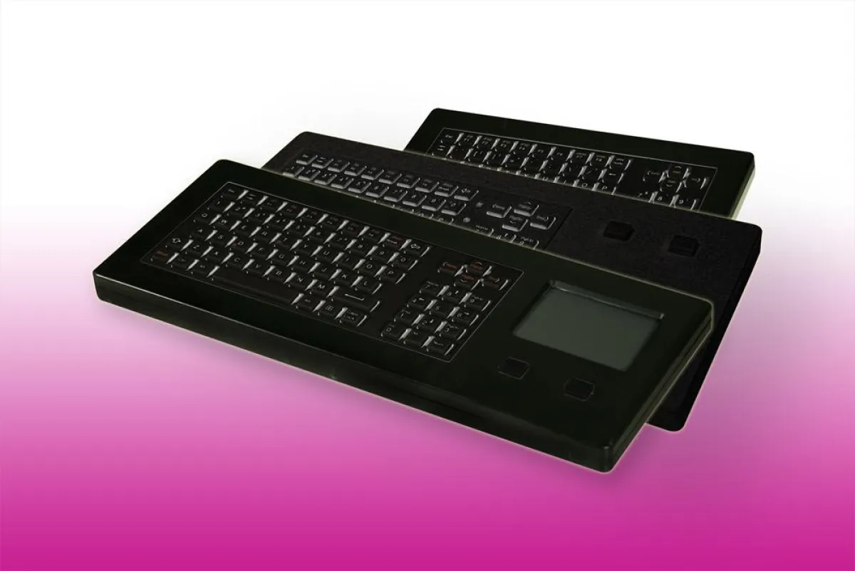 Mit Touchpad, Trackball oder auch Fingermaus.