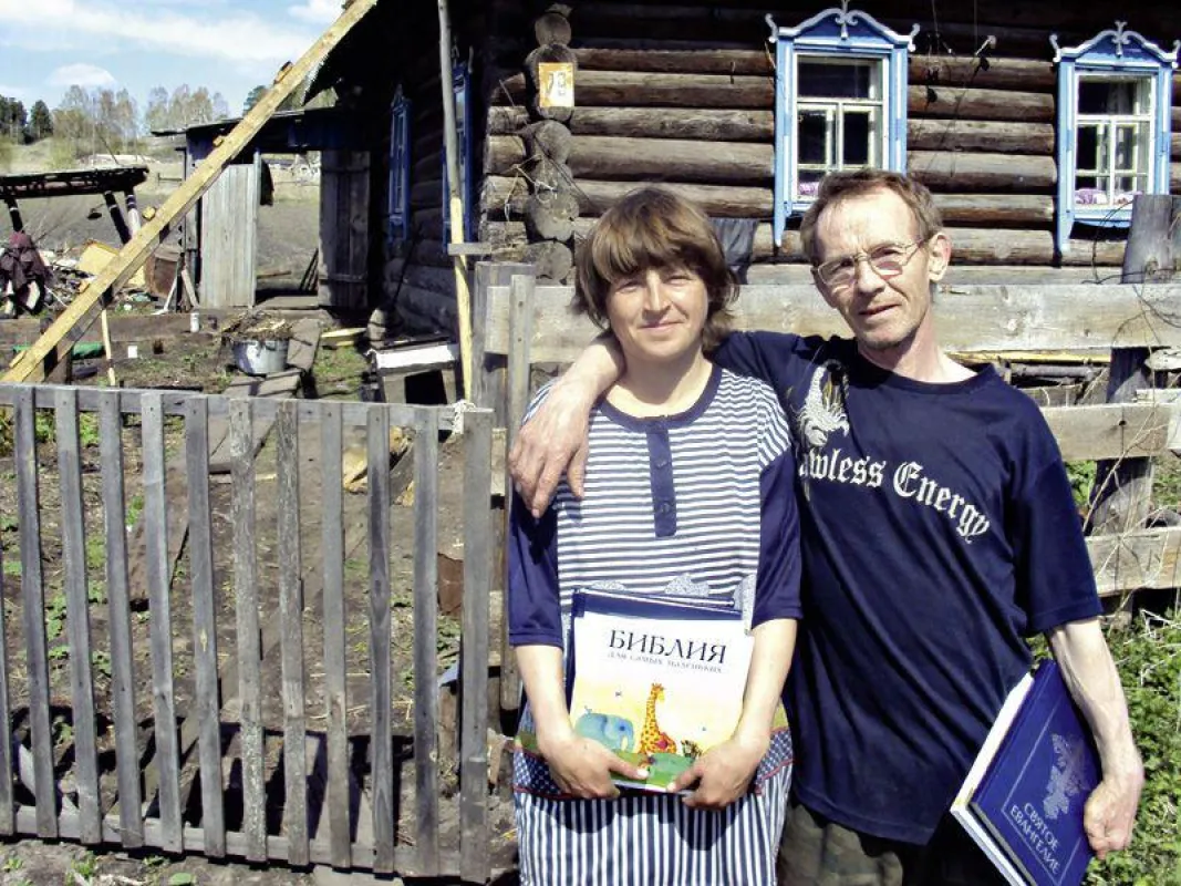 Die Russische Bibelgesellschaft bringt die Bibel in die Dörfer Sibiriens. Foto: Weltbibelhilfe