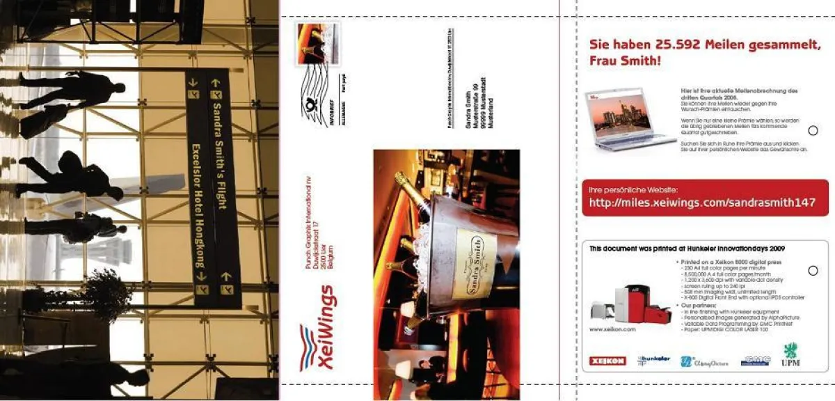 Xeiwings Transpromo Mailing