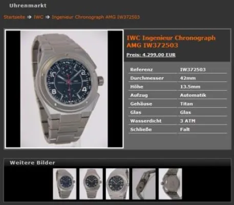 Bild: Ein zeitloser Klassiker - Die große Ingenieur aus der Uhrenmanufaktur IWC