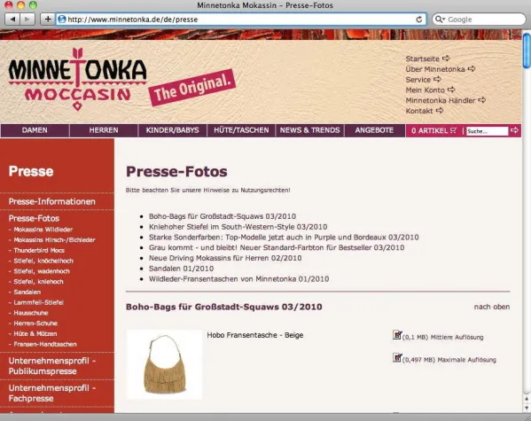 Bild: Minnetonka eröffnet neues Presse-Portal online