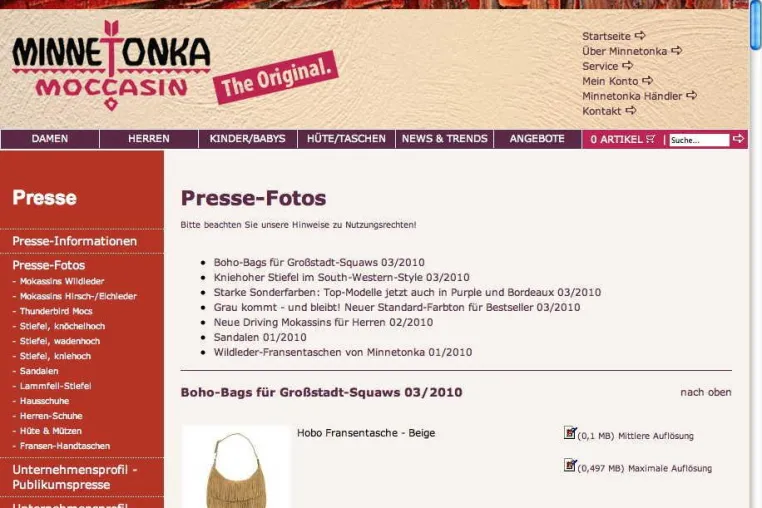 Bild: Minnetonka eröffnet neues Presse-Portal online