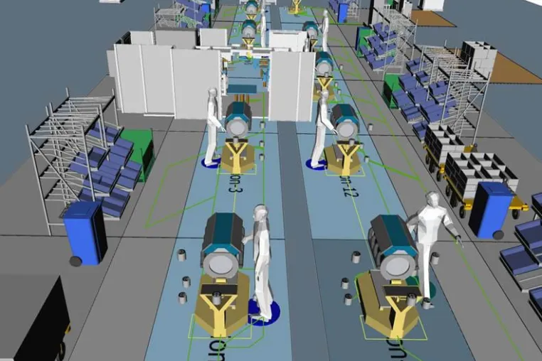Kostenlose Demoversion von 4D-Produktionsplanungs-Werkzeug erhältlich Bild: Kostenlose Demoversion von 4D-Produktionsplanungs-Werkzeug erhältlich
