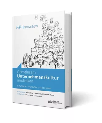 Ein Buch zum Thema HR Innovation: Gemeinsam Unternehmenskultur umdenken Bild: Ein Buch zum Thema HR Innovation: Gemeinsam Unternehmenskultur umdenken