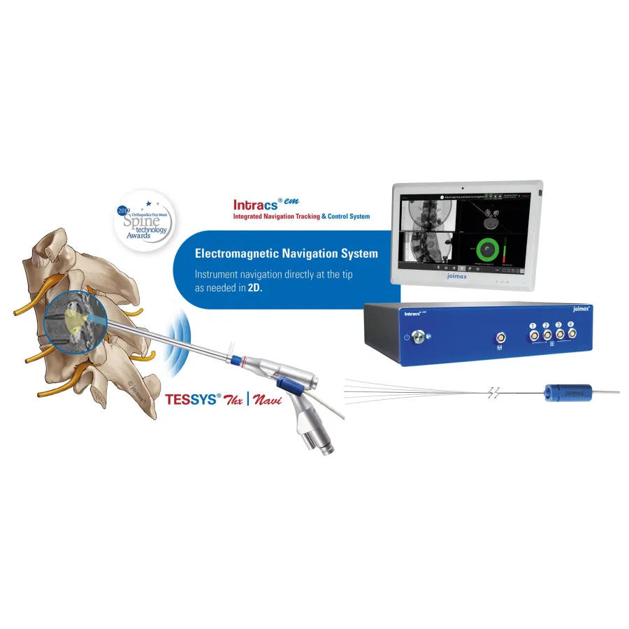 Integriertes elektromagnetisches Navigationssystem Intracs®em der joimax® GmbH