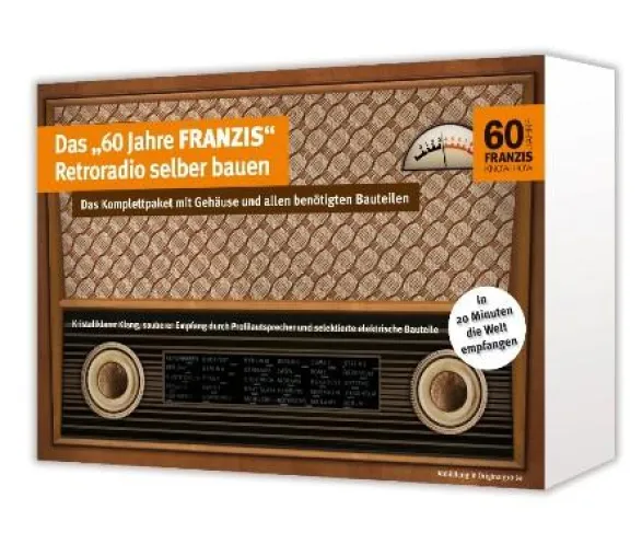 Bild: Zurück in die Rundfunkgeschichte mit dem Franzis-Retroradio zum selber bauen