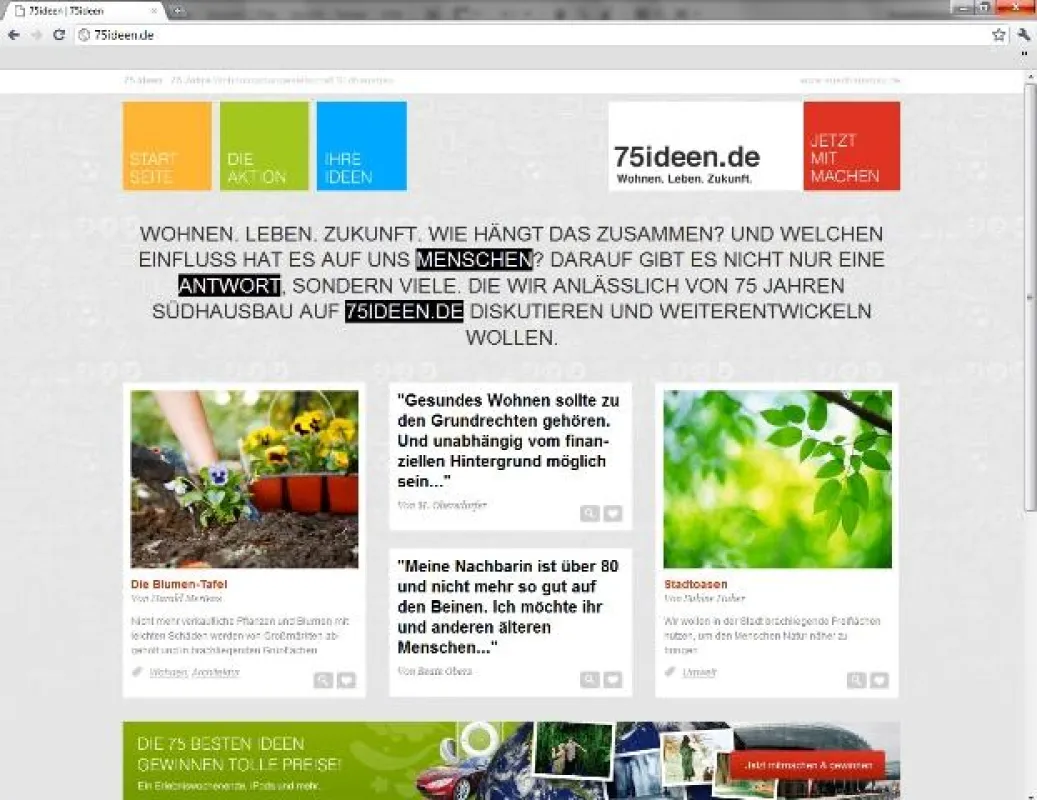 75 Idden gesucht