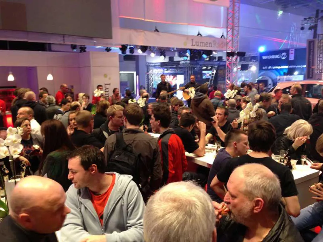 LMP auf der Prolight + Sound (Foto: LMP, frei zur Veröffentlichung bei Namensnennung)