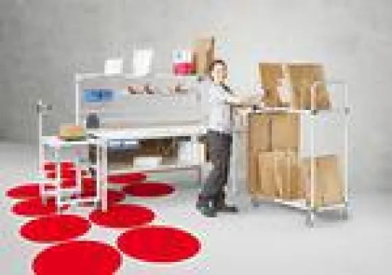 Bild: Treston Deutschland auf der LogiMAT mit neuer Verpackungsstation