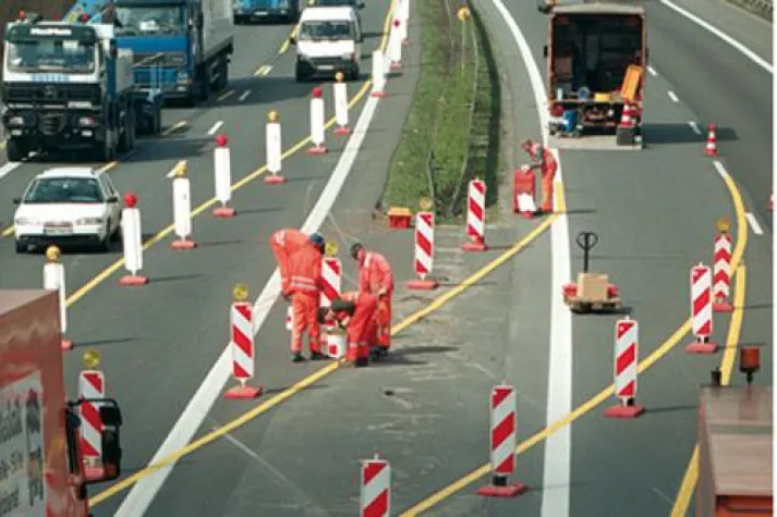 Bild: Zahl der Autobahnbaustellen rückläufig