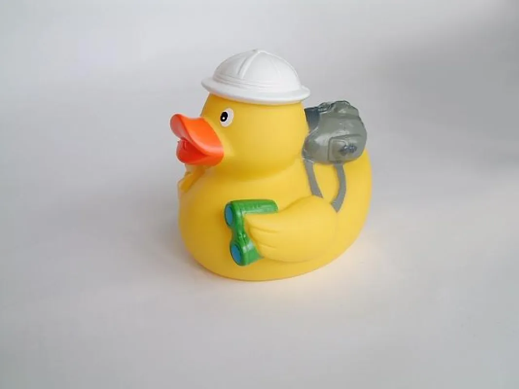 Werbe-Ente Carin Globetrotter