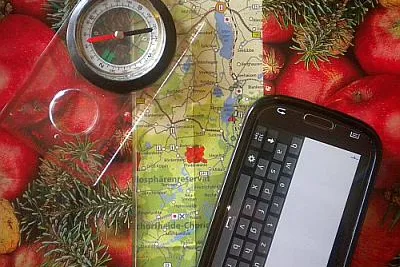 Weihnachts-Caching in der Uckermark Bild: Weihnachts-Caching in der Uckermark