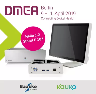 Bild: Baaske Medical präsentiert Medical PCs der neuen Generation auf der DMEA