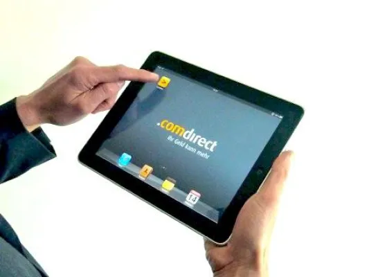 Bild: Groß & Stark Kommunikation entwickelt iPad-Applikation für Messe-Promotion der comdirect bank