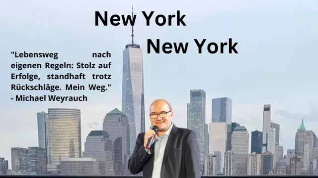Bild: Michael Weyrauch erobert New York: Showdown mit Boxlegende Maske? im Lee Strasberg Theatre!