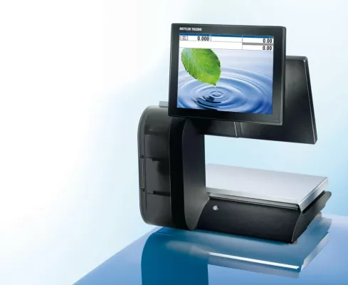 Bild: Visuelle Verkaufsförderung mit neuen Touchscreenwaagen der UC Evo Line von METTLER TOLEDO