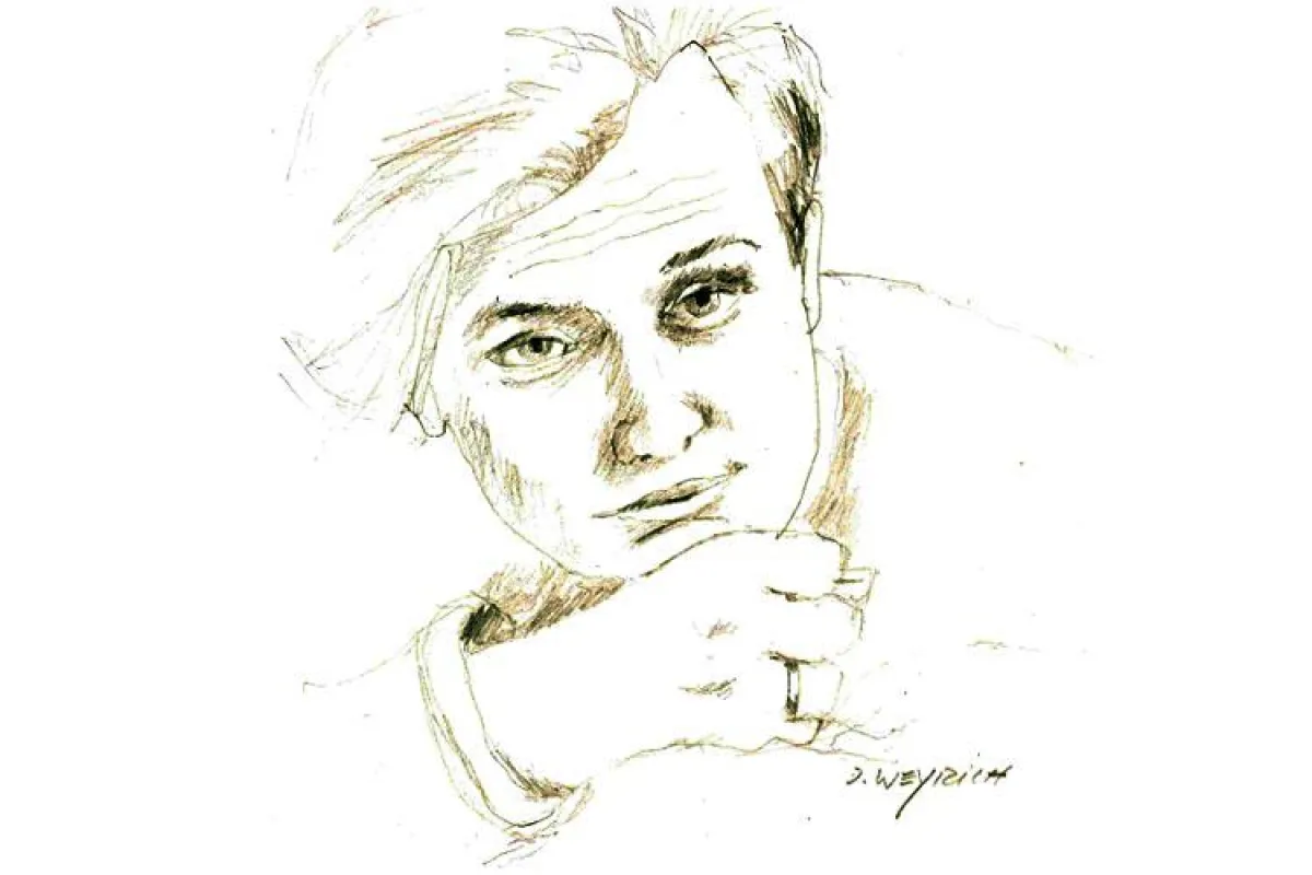 Herbert Nachbar - Zeichnung © Joachim Weyrich