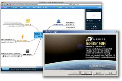 MindMeister in TaskTimer integriert für perfekte Aufgabenverwaltung Bild: MindMeister in TaskTimer integriert für perfekte Aufgabenverwaltung