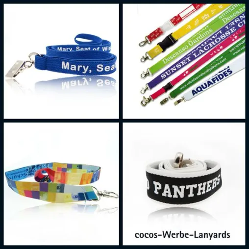 Günstige, bedruckte Lanyards als Werbeartikel für Promotionaktionen Bild: Günstige, bedruckte Lanyards als Werbeartikel für Promotionaktionen