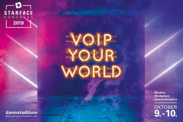 Bild: VOIP YOUR WORLD - Modern Workplace Communication: STARFACE lädt die UCC-Branche zum Kongress